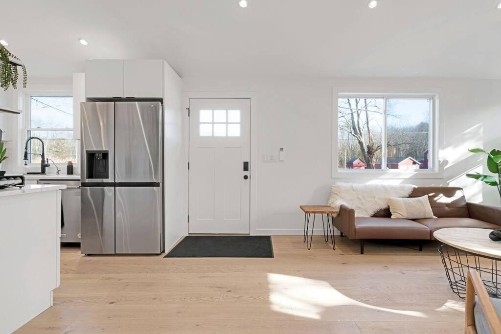 New Paltz Zen Wellness Cabin W/ Hot Tub Luaran gambar