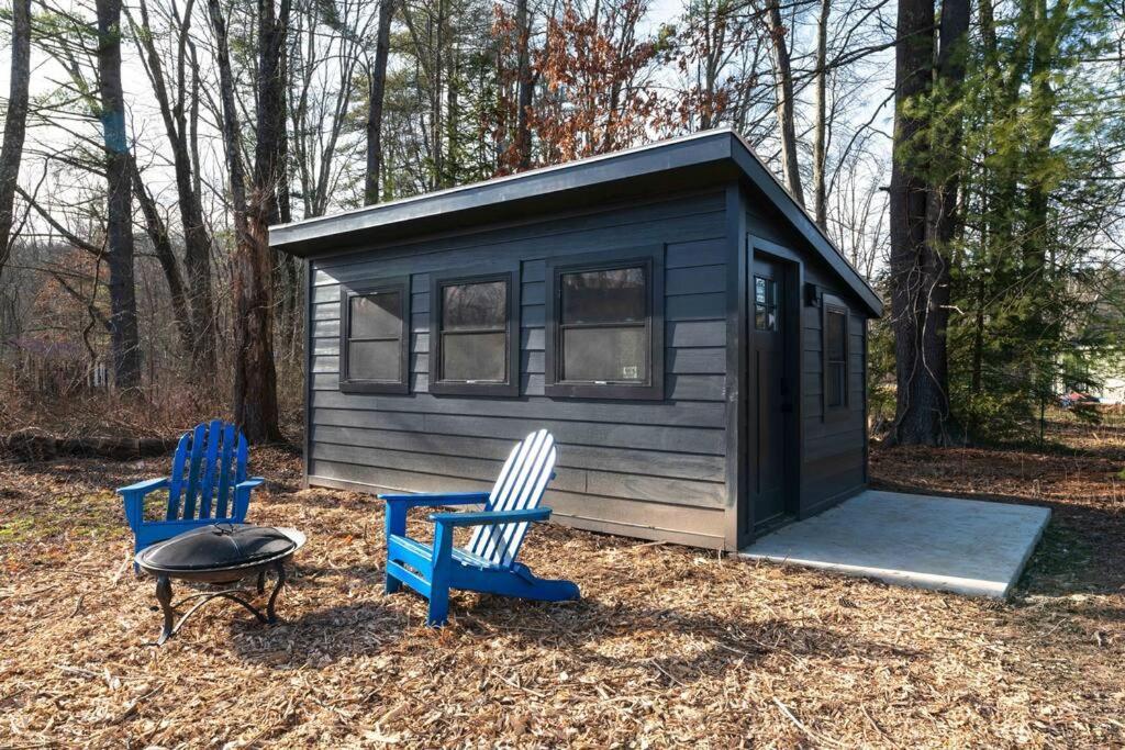 New Paltz Zen Wellness Cabin W/ Hot Tub Luaran gambar