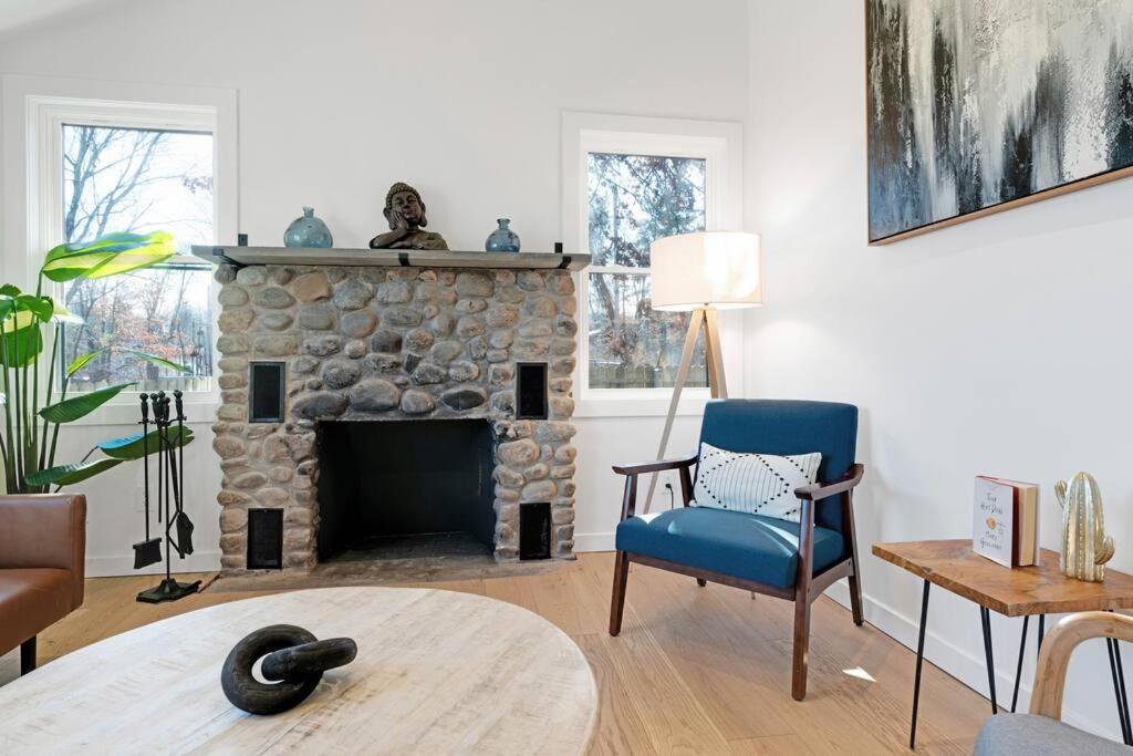 New Paltz Zen Wellness Cabin W/ Hot Tub Luaran gambar